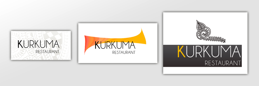 logoentwicklung Kurkuma Restaurant