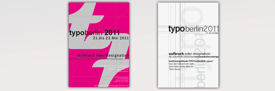 Typoausstellung 2011 Plakat