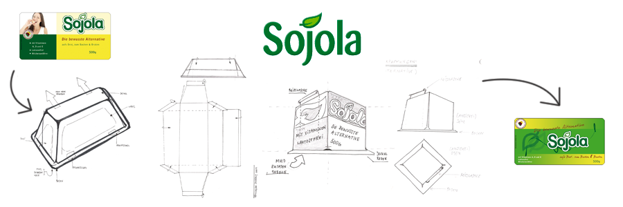 Relaunch Verpackungsdesign Sojola